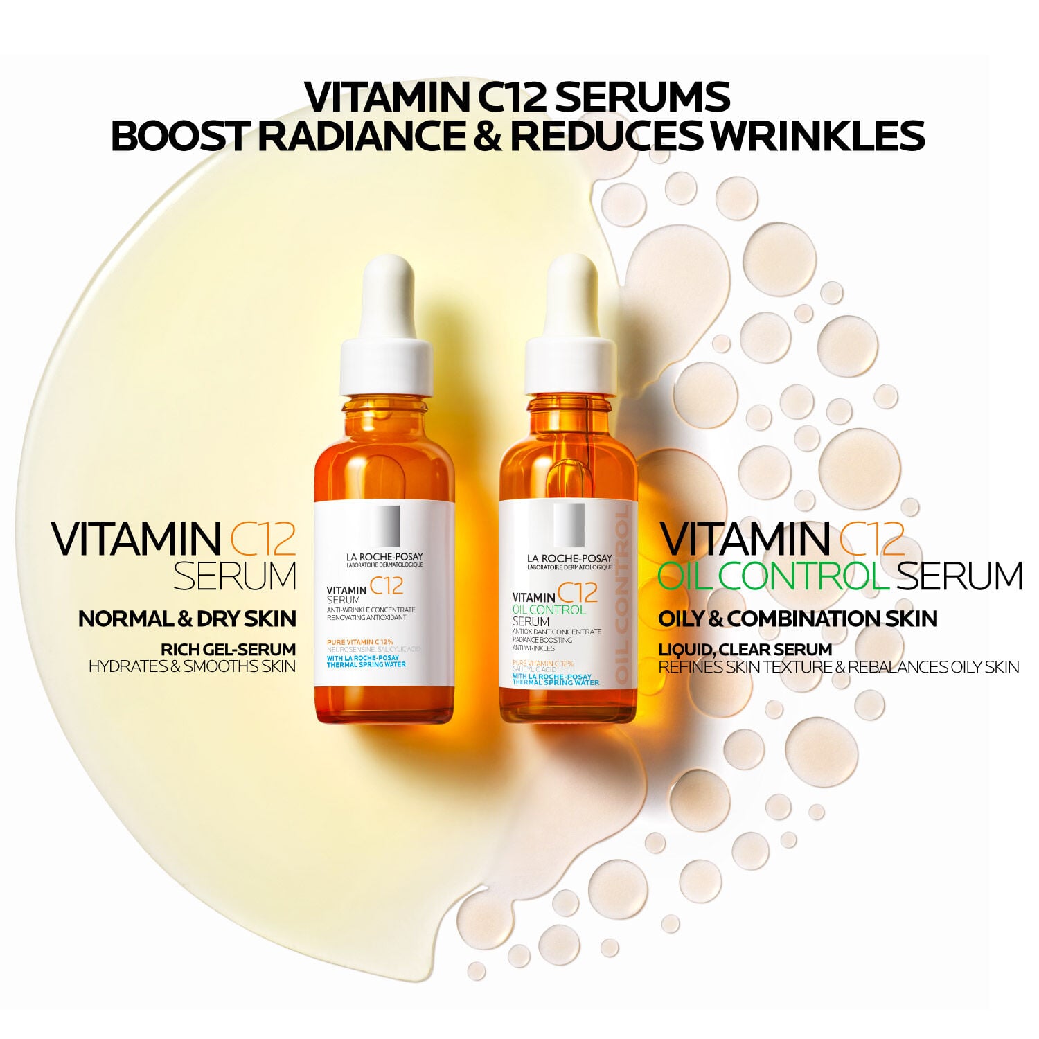 Vitamin C12 Oil Control Serum For Oily Skin
