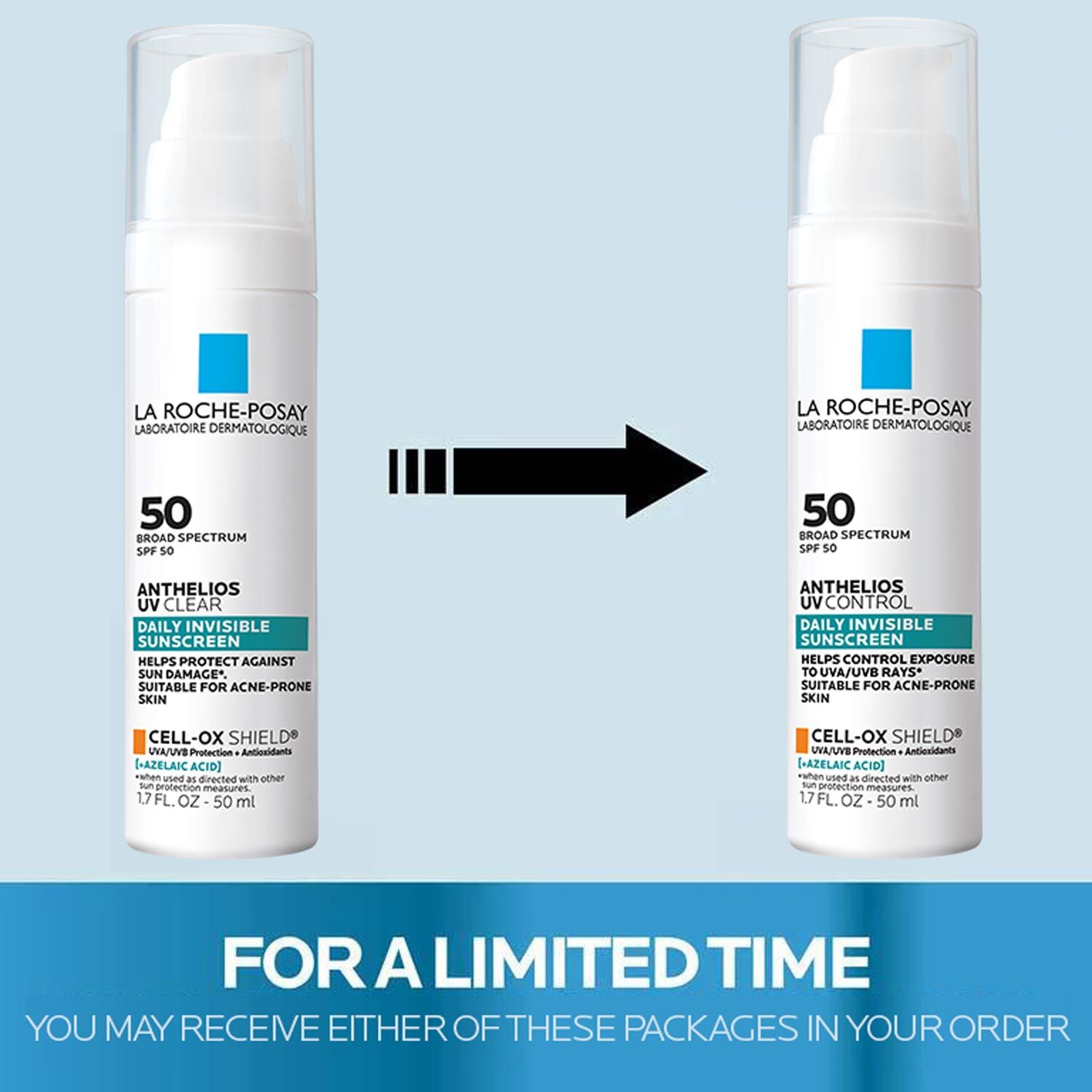 Anthelios UV Control Sunscreen SPF 50